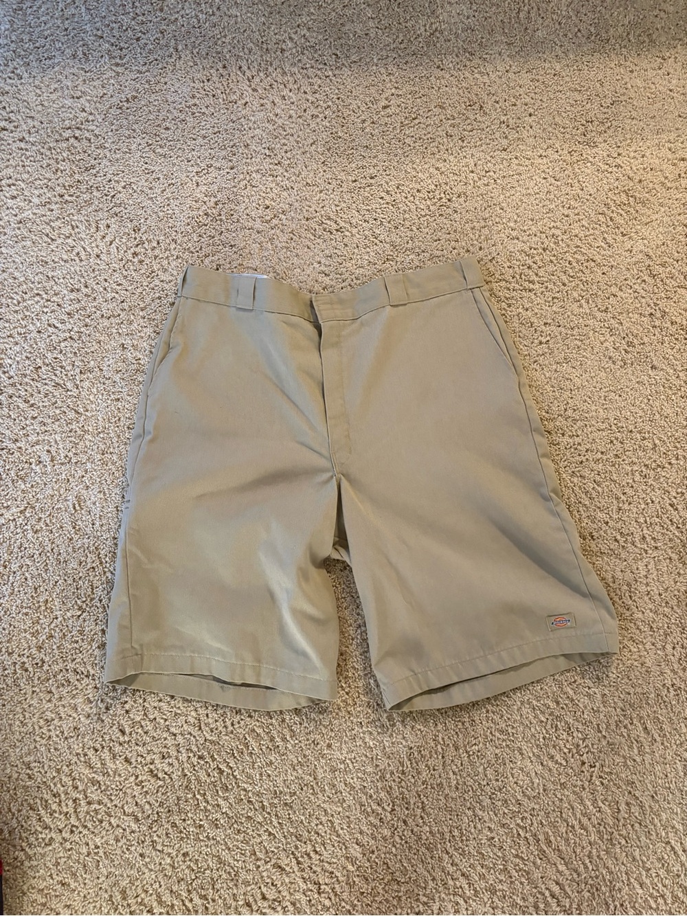 Dickies Men's Tan Cargo Shorts - Beige/Tan